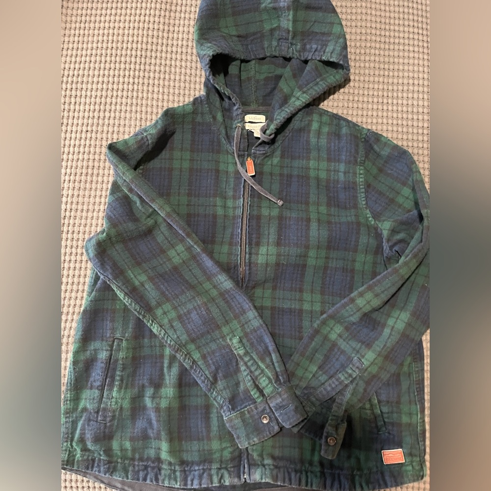 Cozy LL Bean flannel jacket